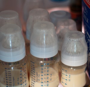 Formula in the fridge